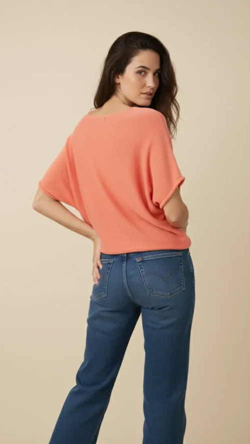 Pull Femme Maille 100% Coton