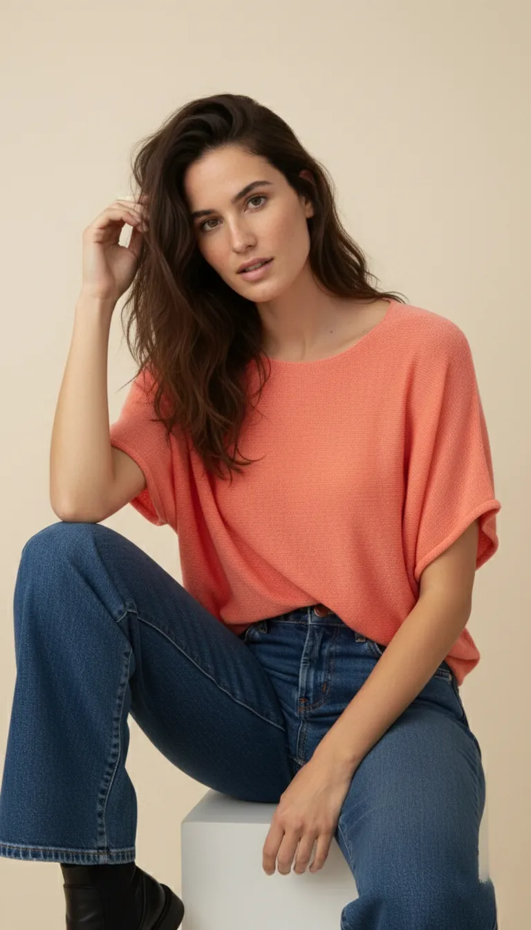 Pull Femme Maille 100% Coton